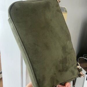 Stylish Olive Crossbody Bag